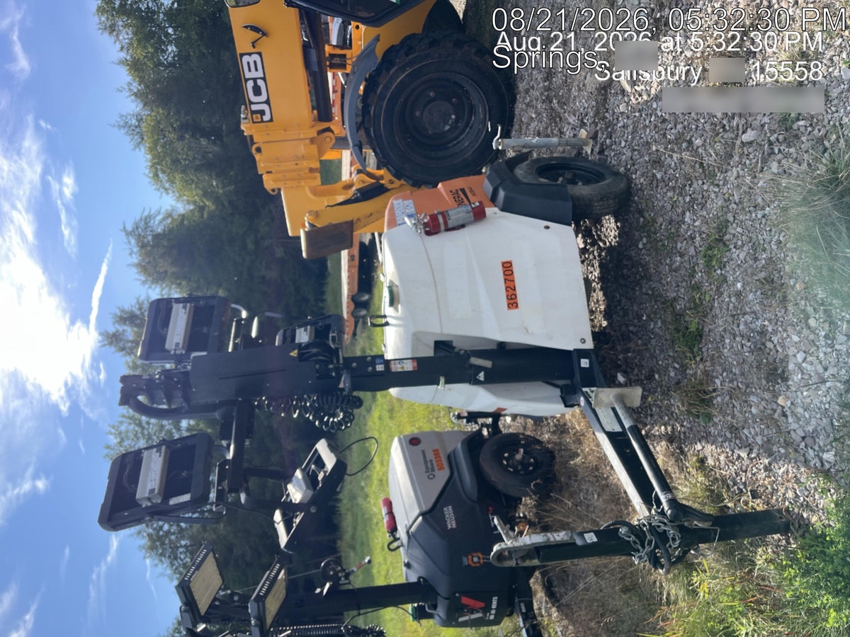 2023 Generac MLT2 Diesel, Flex Switch 120V Input, Powerzone Controller, 
(4) 320W LED Lights, 4kW Generator, 39.9 Gal Fuel Tank, 2" Ball, T3