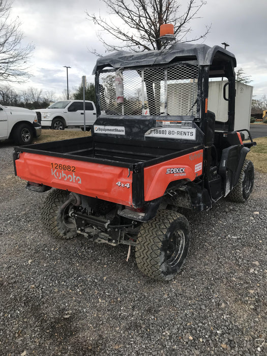 2020 Kubota RTV-XG850WL-H 4wd Utility Cart, Gas, 2 Seat, LED Strobe, Windshield Tempered Glass, Plastic Canopy, Wire Harness Kit, Backup Alarm