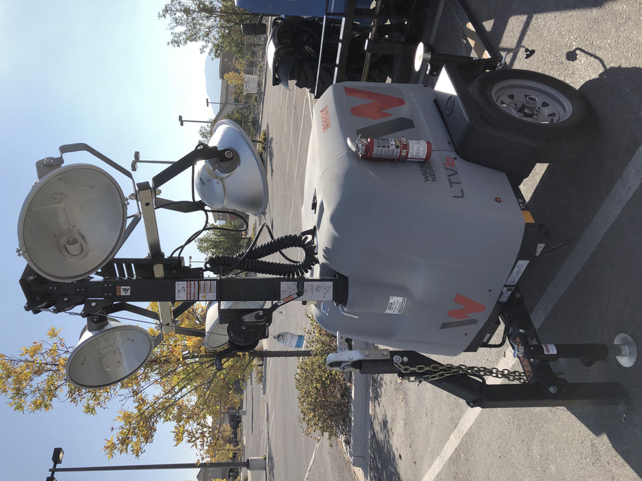 2019 Wacker Neuson LTV6L-MH Mobile Light Tower w/Fuel Level Sensor Installed