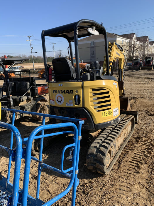 2020 Yanmar ViO35PR Open ROPS / Rubber Track / NO COUPLER