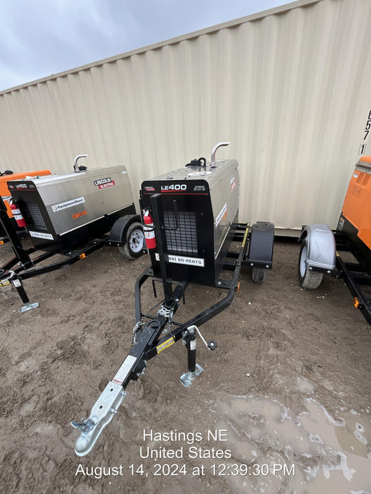 2024 Lincoln Electric LE400 Kubota V1505, Trlr, Cable Rack, Light Kit, ES Decals, T3