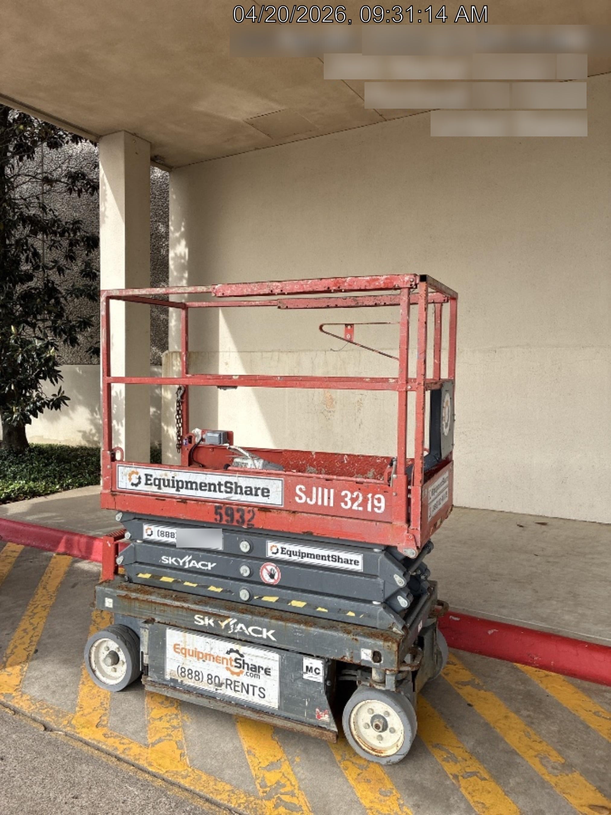 2017 Skyjack SJIII-3219 Skyjack SJ3219 w/Trojan Battery Set, Extended Warranty 5yr/5k hr