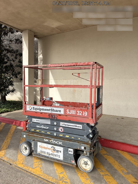 2017 Skyjack SJIII-3219 Skyjack SJ3219 w/Trojan Battery Set, Extended Warranty 5yr/5k hr