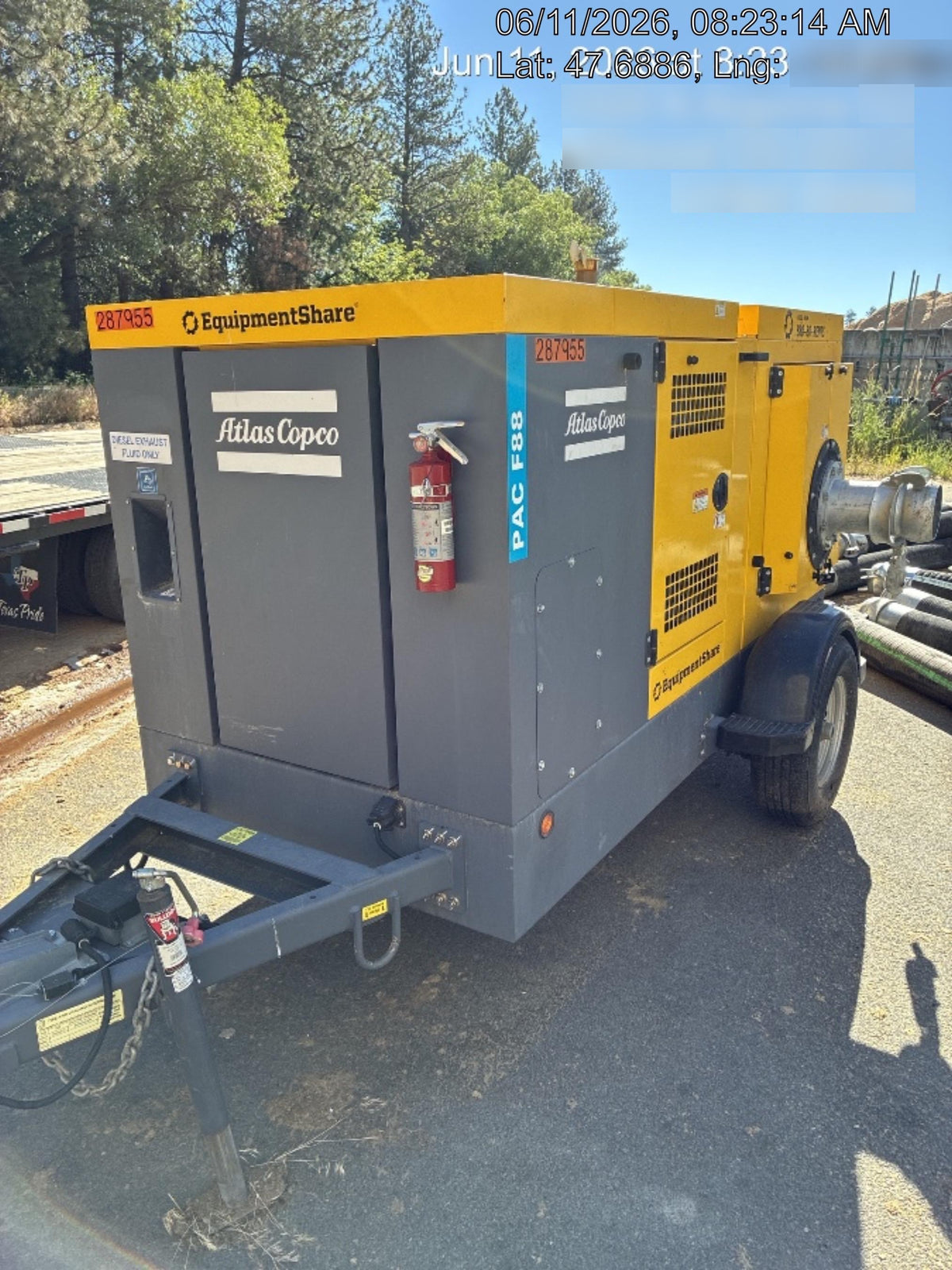 2022 ATLAS COPCO PAC F88 PD-S