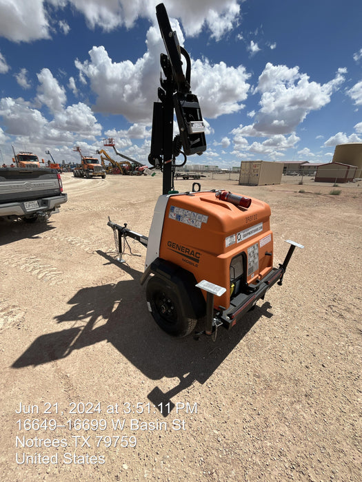 2024 Generac MLT2 Diesel, Flex Switch 120V Input, Powerzone Controller, 
(4) 320W LED Lights, 4kW Generator, 39.9 Gal Fuel Tank, 2" Ball, T3