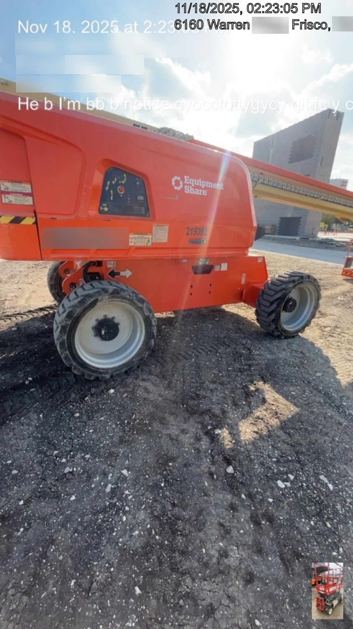 2022 JLG 660SJ