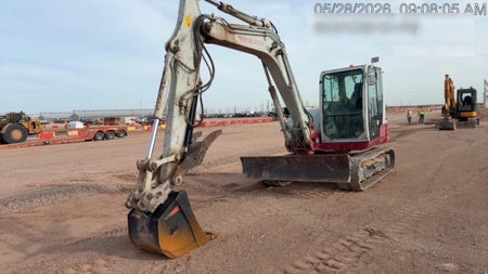 2019 Takeuchi TB290 Takeuchi TB290 Cab/Heat/AC w/Rubber Tracks, Auxiliary Hydraulics, Dozer Blade, Manual QC, 18/24/36" Buckets, Hydraulic Thumb Installed