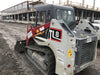 2019 Takeuchi TL8W Canopy, 15" Wide Rubber Tracks, Back-up Alarm, Front & Rear Working Lights, Auxiliary Hydraulics, Two-Speed Travel, Electronic Monitoring System w/76" HD Dirt Bucket with 8 Teeth, 20.3 cubic feet Capacity