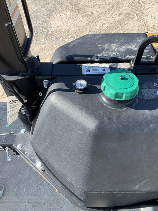 2022 Allmand NLV3GR (4) LED Light Fixture 350W, 23' Vertical Mast, 3kW Prime, Towable, Deep Sea L401, Leveling Jacks, Yanmar T4F 5.8hp