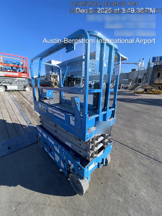 2019 Genie GS-1930 Fixed Rails with Chain Entry