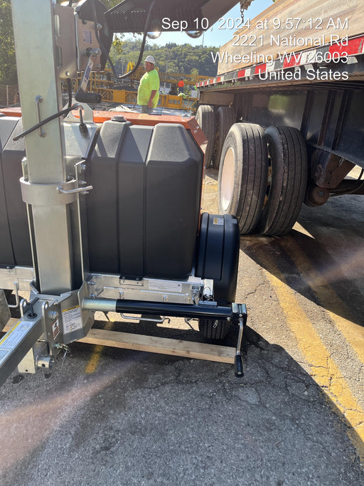 2024 Wanco WLTT-4MM4K Diesel, Deep Sea Controller, Shore Power Plug, Auto Start, (4) 350W LED Floodlights, 4kW Generator, 60 Gal Fuel Tank, 2" Ball, T3