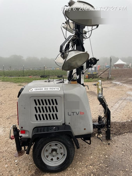 2018 Wacker Neuson LTV6L-MH Wacker Neuson LTV6L Mobile Light Tower w/Fuel Level Sensor Installed