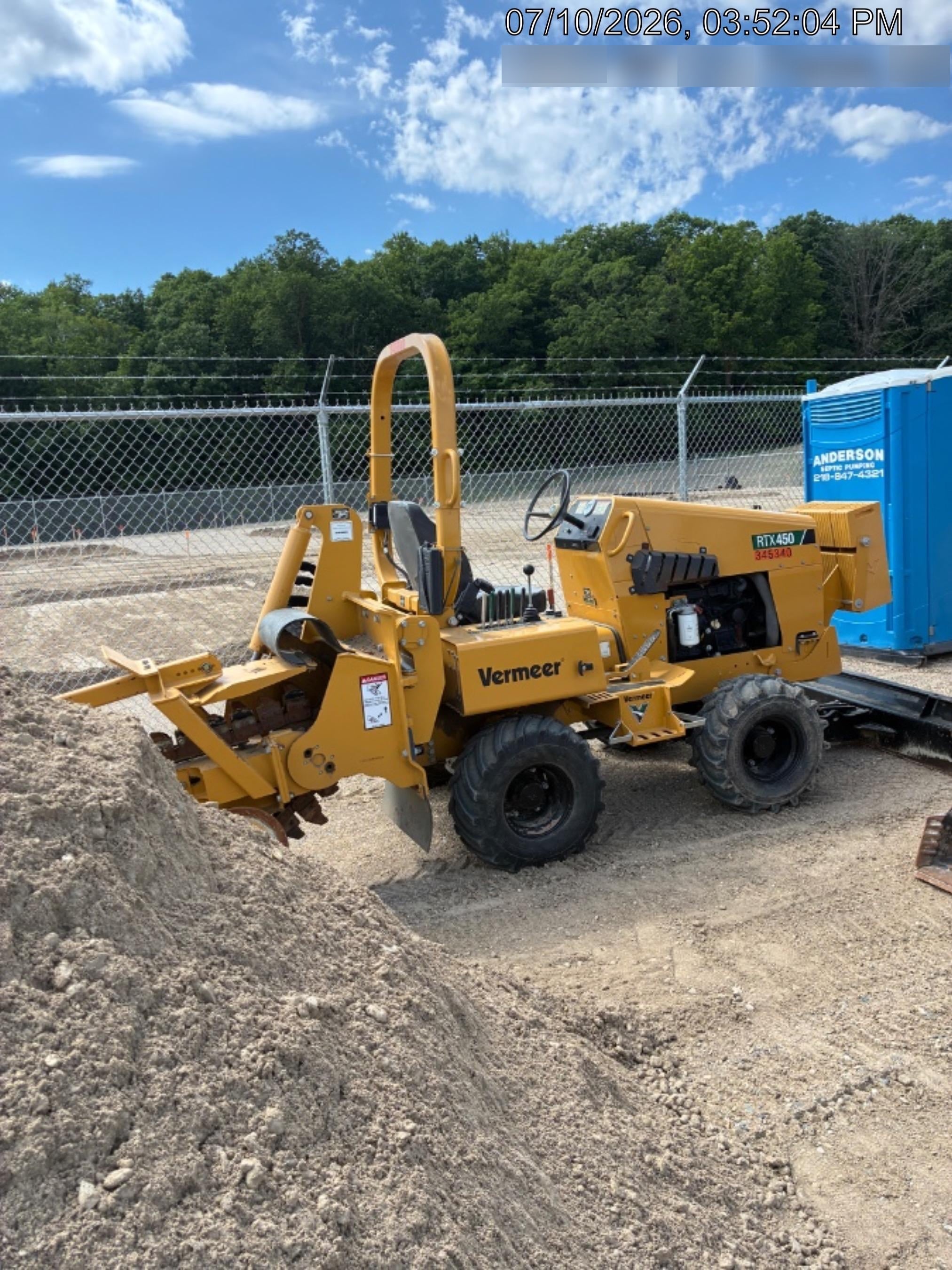 2023 VERMEER RTX450