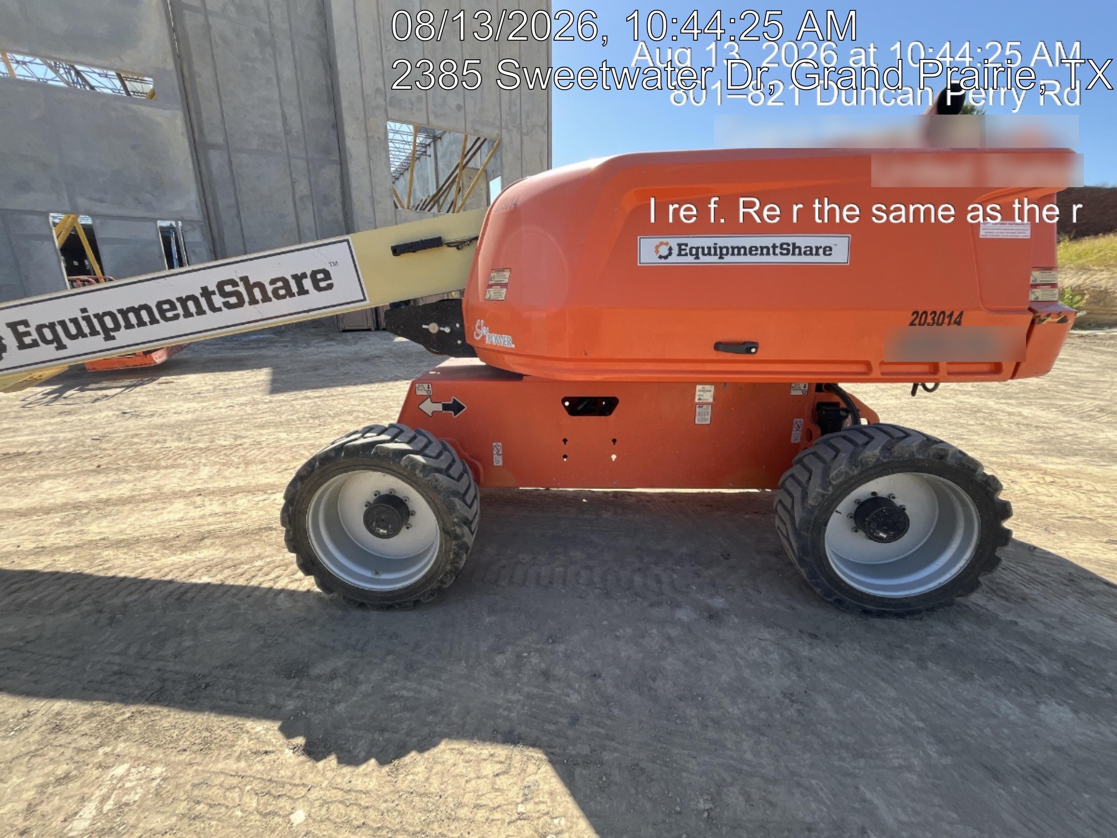 2021 JLG 660SJ