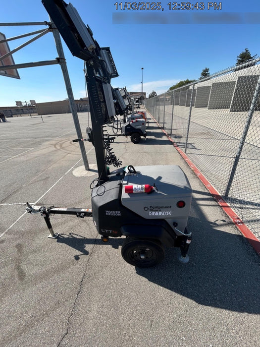 2024 Wacker Neuson LTT4 Diesel, Kohler KDW702, Deep Sea Controller, Auto Start, LED 320W, Bypass Outlet, T3