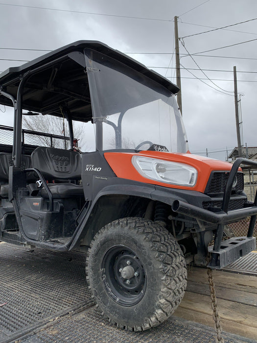 2021 Kubota RTV-X1140W-H Plastic Canopy, Windshield Acrylic Clear, LED Strobe Light, Wire Harness Kit, Back up Alarm