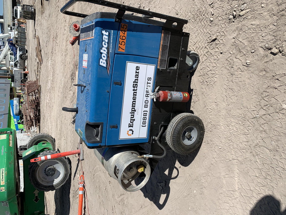 2020 Miller Electric BOBCAT 250 Part #951600 PKG-250 amp Propane Welder, Standard w/Running Gear, Bracket, Hos