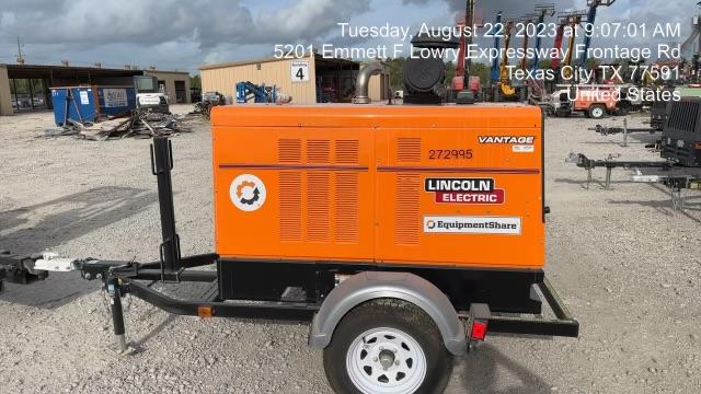 2022 Lincoln Electric Vantage 549X Crosslink Technology, Trailer Mounted, ES Decals, T3