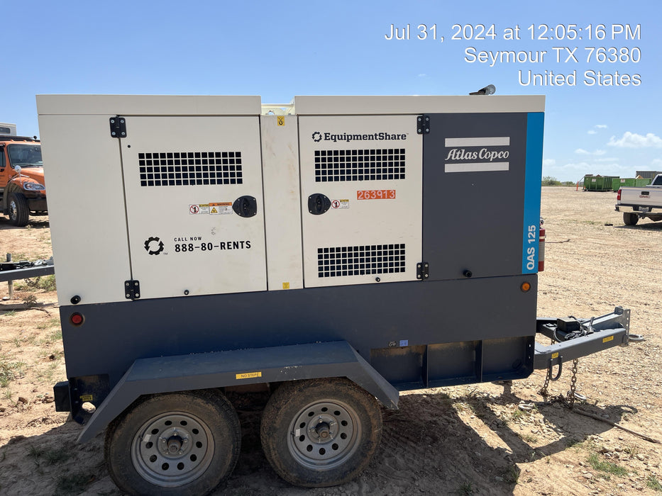 2022 ATLAS COPCO QAS 125