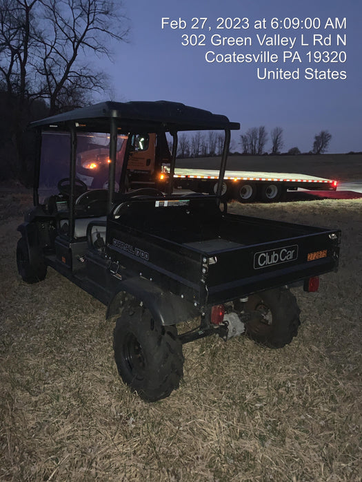 2023 Club Car CA1700D Canopy, Diesel, 4 Passenger