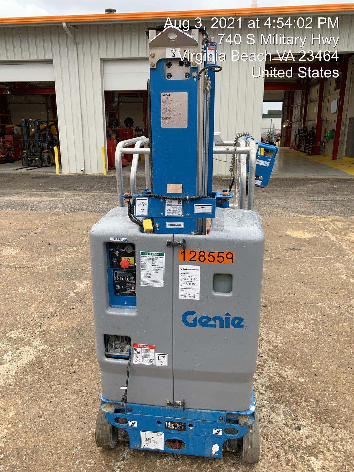 2021 GENIE GR-20