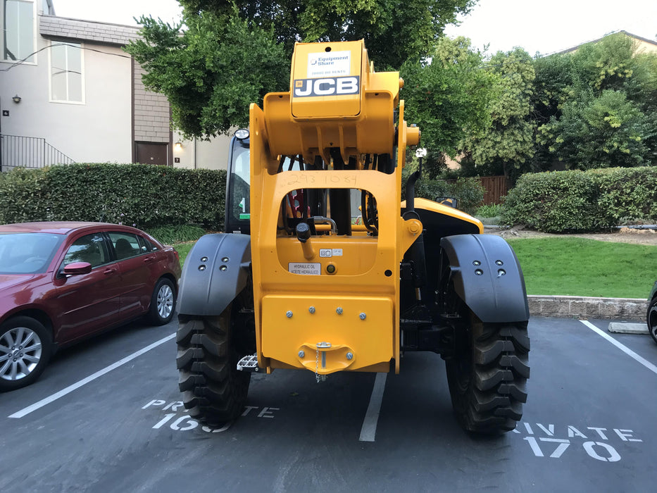 2020 JCB 509-42 Canopy, Solid Tires, Work Lights, Beacon, Aux Hydraulics, Back up Alarm, Lifting Eye, ES Decals