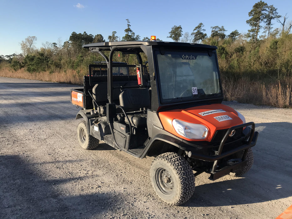 2019 Kubota RTV-X1140W-H 4WD, LED Strobe, Windshield Tempered Glass, Plastic Canopy, Wire Harness Kit, Backup Alarm