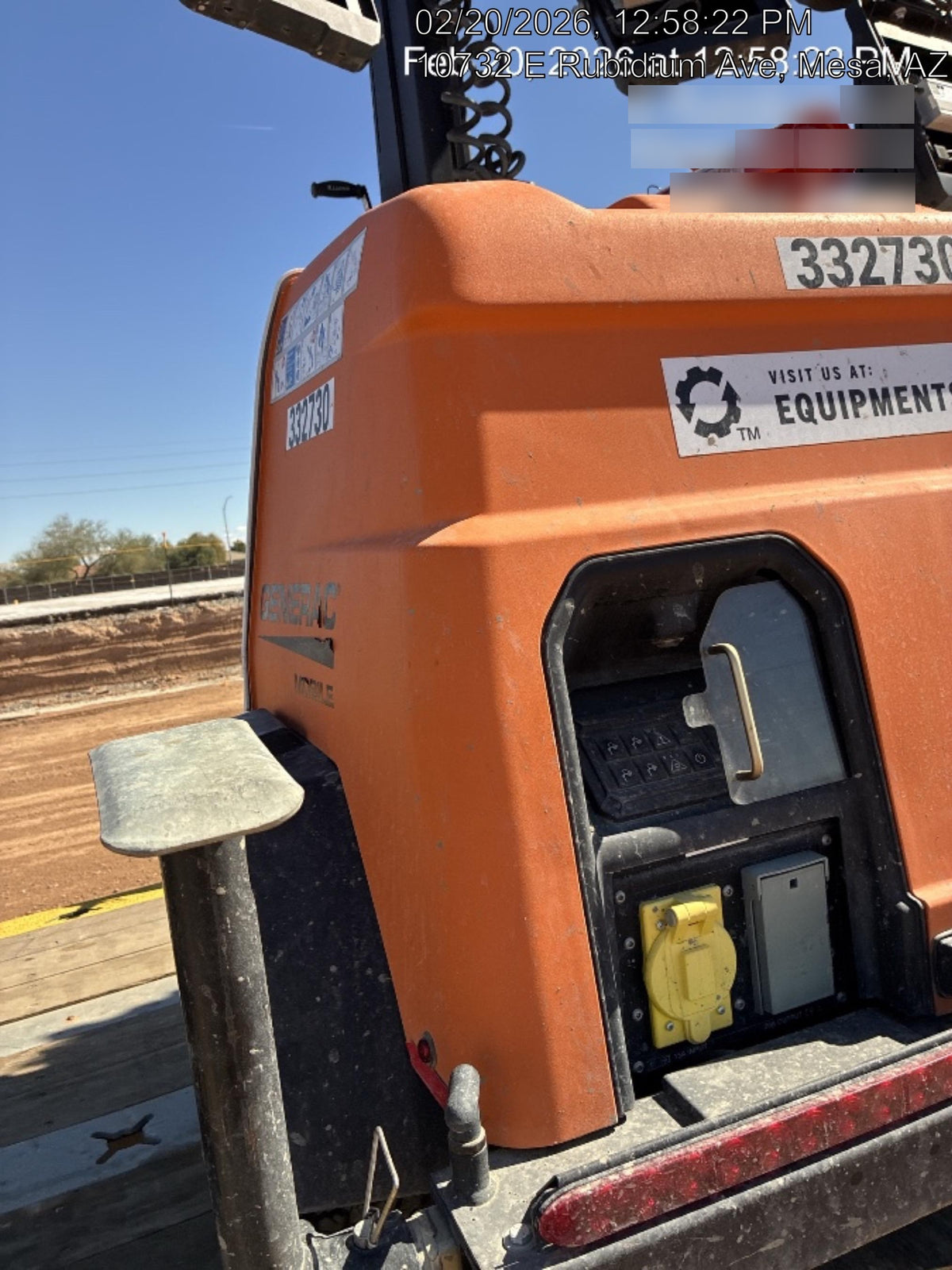 2023 Generac MLT2 Diesel, Flex Switch 120V Input, Powerzone Controller, (4) 320W LED Lights, 4kW Generator, 39.9 Gal Fuel Tank, 2" Ball, T3