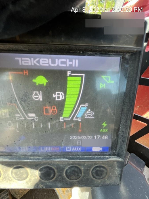 2020 Takeuchi TL12R2-R Canopy, 111hp, Manual QC