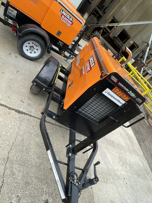 2021 Lincoln Electric Vantage 322 Vantage 322 Ready Pak 3 w/ Decals, ORANGE (includes trailer, cable rack, fender light kit) NO Telematics