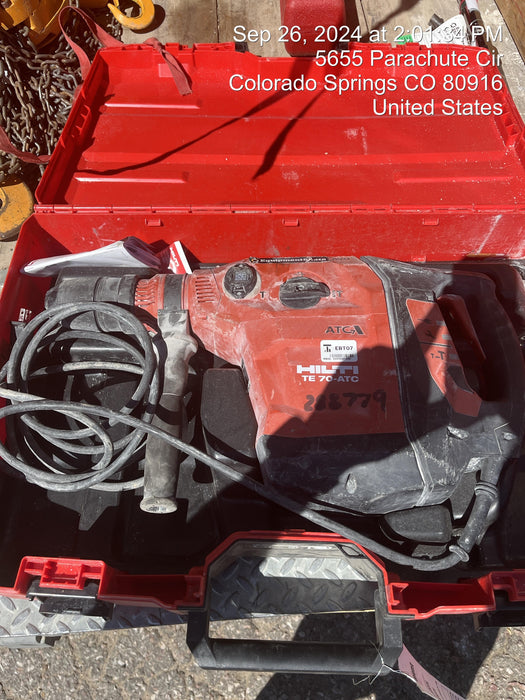 2023 HILTI TE 70-ATC/AVR