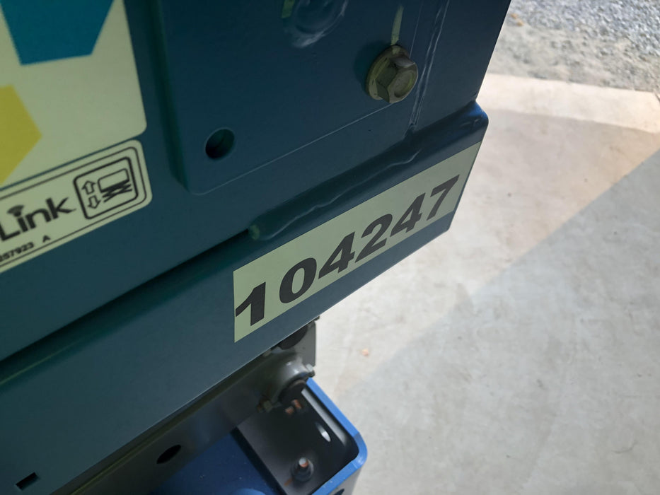 2020 Genie GS-1930 Solid Non Marking Tires, Beacon, Folding rails with half height swing gate, 800W Inverter