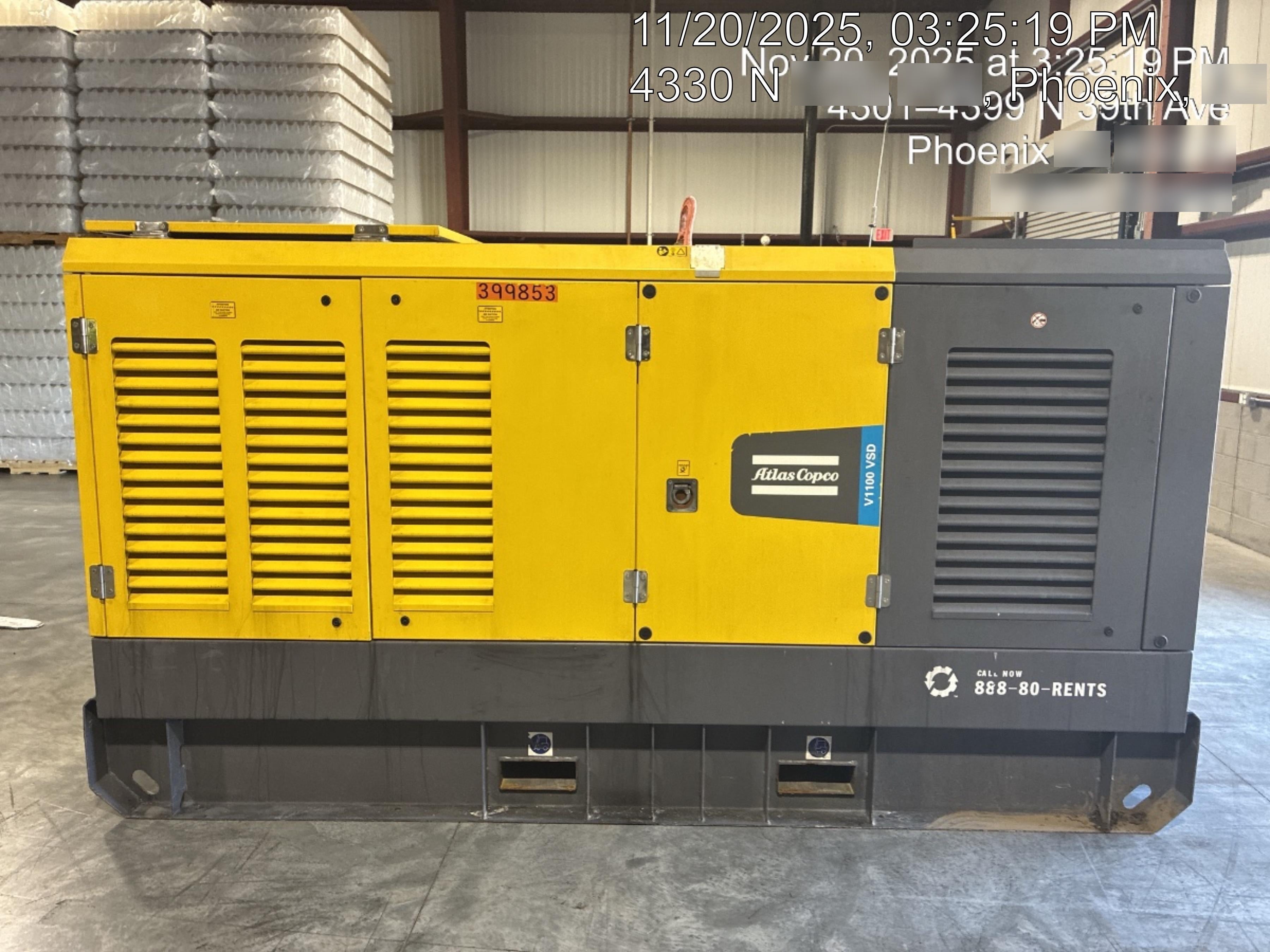 2024 ATLAS COPCO E-AIR V1100