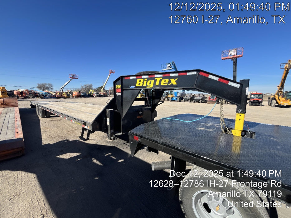 2025 BIG TEX TRAILER 25GN-40D5A-MRBK