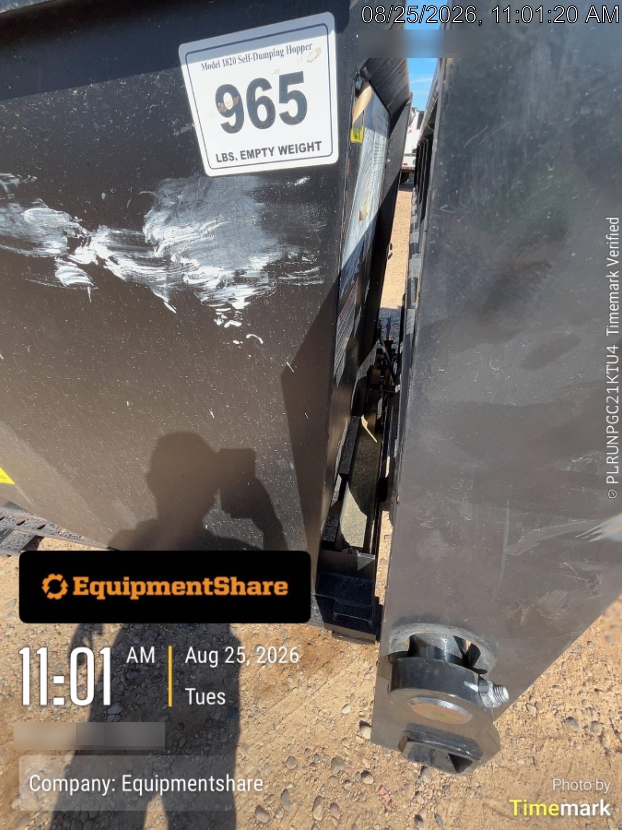 2025 STAR INDUSTRIES M-1820 - Self-Dump Hopper