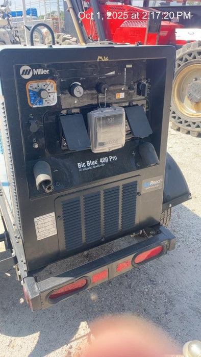 2025 MILLER ELECTRIC BIG BLUE 400
