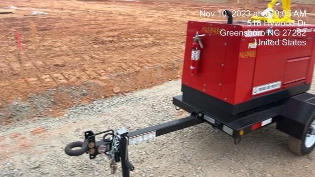 2023 Shindaiwa DGW400MDL Kubota D902 Engine, 23 HP, Dual Op Welder, Wire, Arc, Droop Stick, Tig, and CC Stick Functionality, Simulphase, 3 Phase and 1 Phase Gen Output, Single Axle NB Trlr, Slr Trckl Chrg 12V 12W, Fire Ext