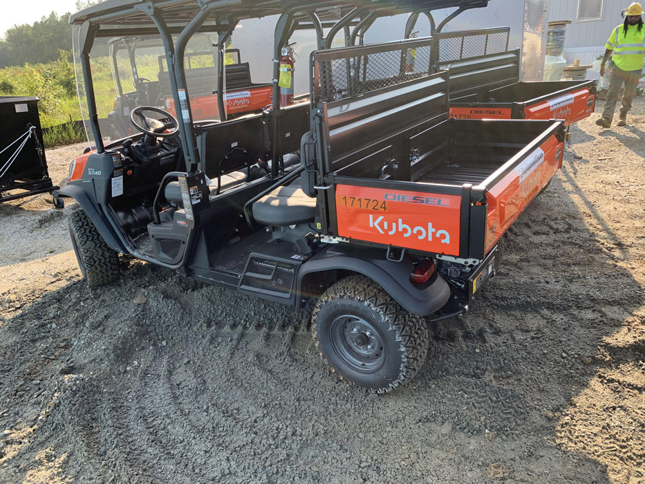 2021 Kubota RTV-X1140W-H Plastic Canopy, Windshield Acrylic Clear, LED Strobe Light, Wire Harness Kit, Back up Alarm