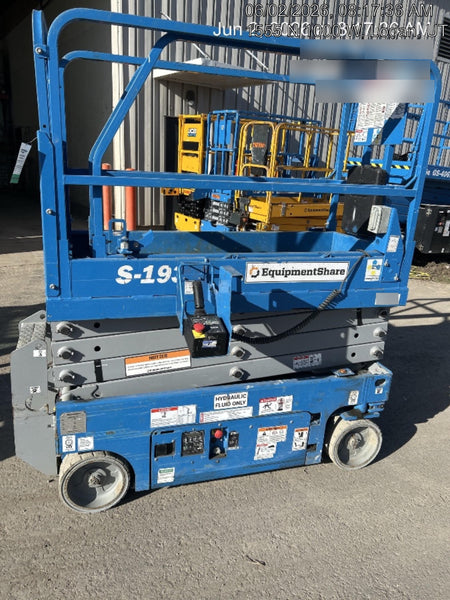 2019 Genie GS-1930 Half Height Swing Gate, 800W Inverter