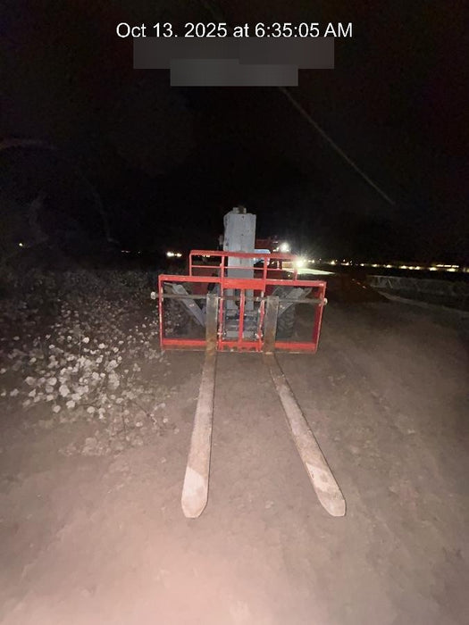 2018 Skyjack SJ1056 TH Skyjack 1056 TH Telehandler w/Open ROPS, Work Lights/Beacon, Solid Tires, 60" Carriage and Forks