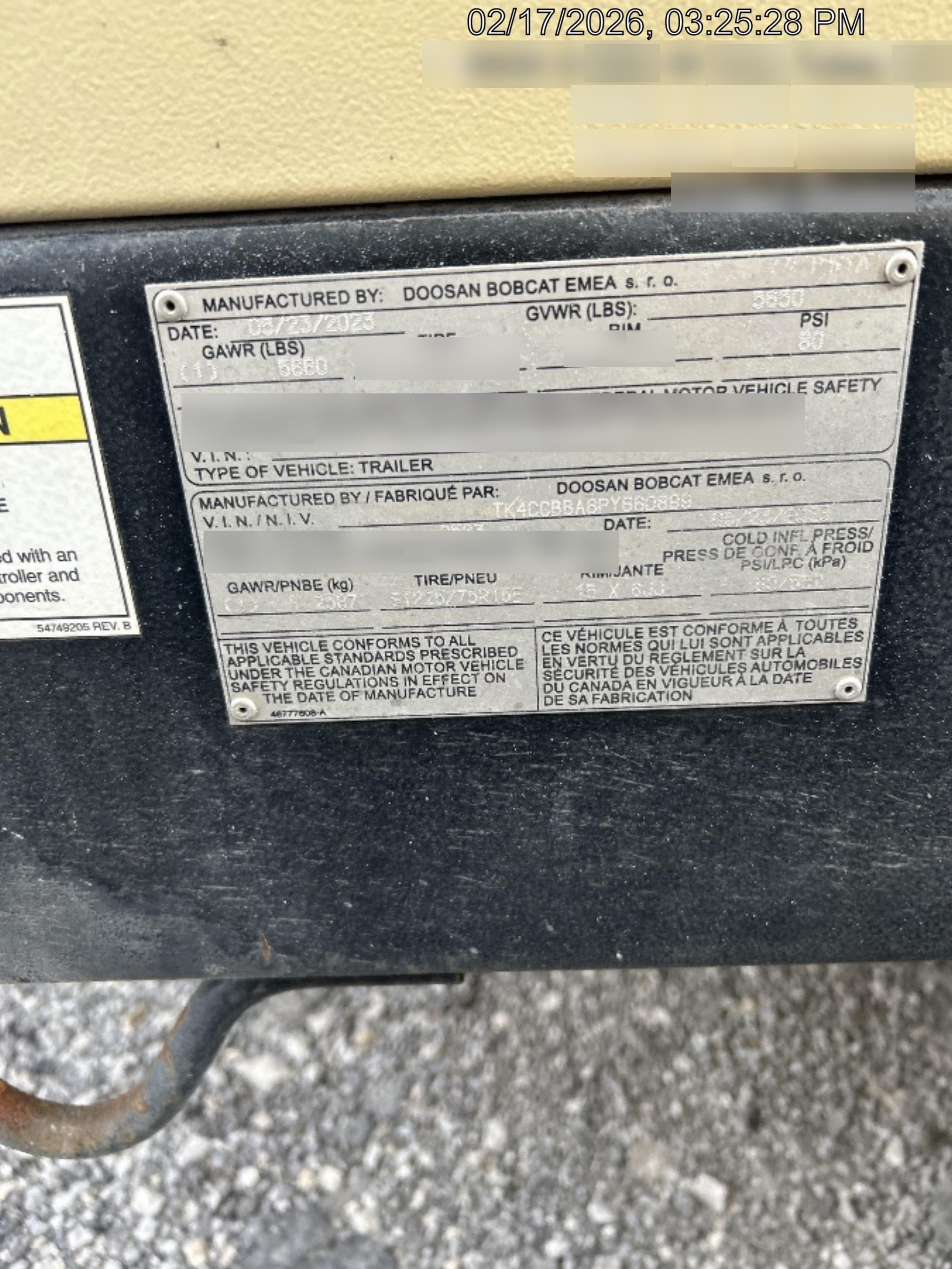 2023 DOOSAN P425/HP375WCU