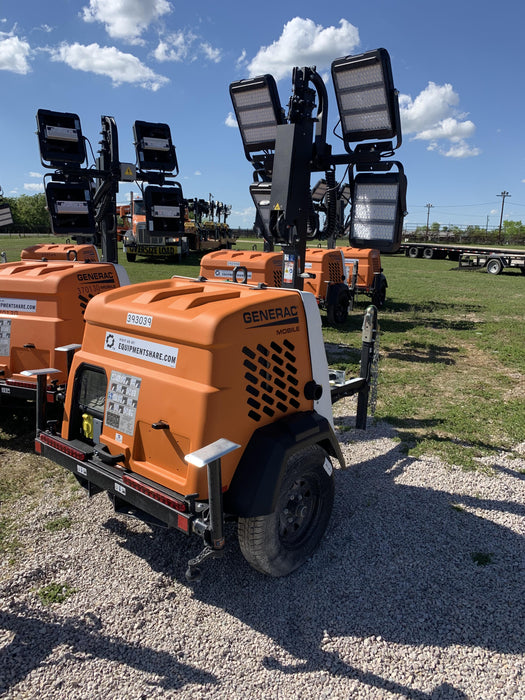 2024 Generac MLT2 Diesel, Flex Switch 120V Input, Powerzone Controller, 
(4) 320W LED Lights, 4kW Generator, 39.9 Gal Fuel Tank, 2" Ball, T3