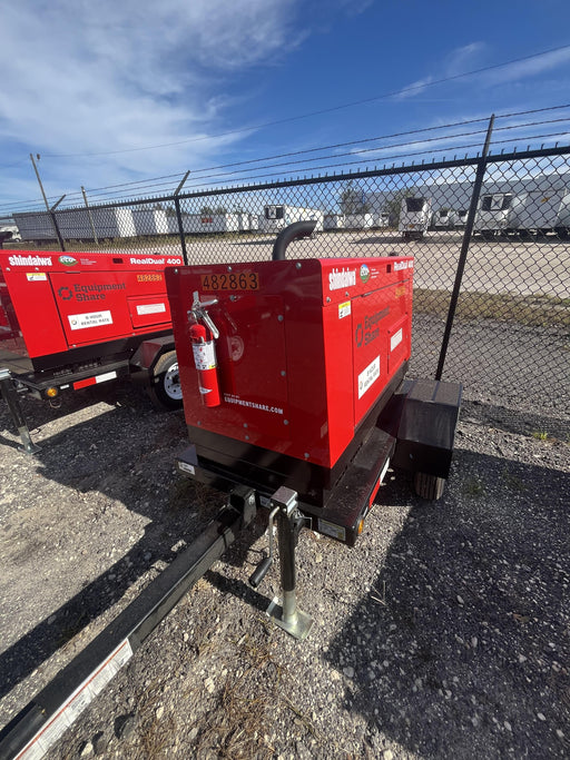 2024 Shindaiwa DGW400DML Kubota D902 Engine, 23 HP, Dual Op Welder, Wire, Arc, Droop Stick, Tig, and CC Stick Functionality, Simulphase, 3 Phase and 1 Phase Gen Output, Single Axle NB Trlr, Slr Trckl Chrg 12V 12W, Fire Ext, T3