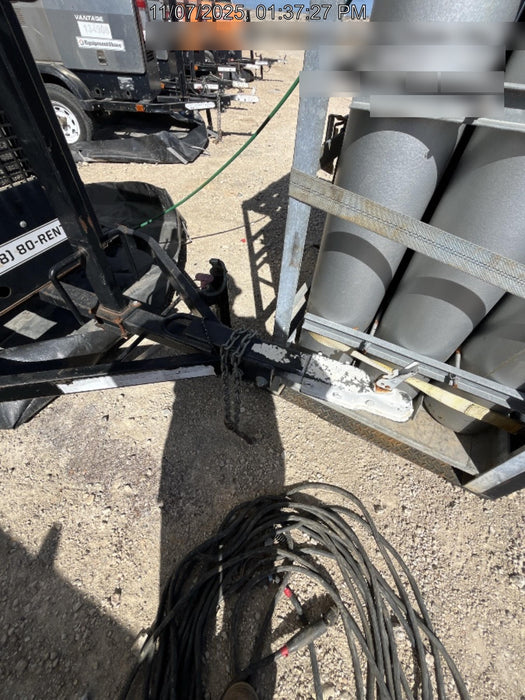 2019 Lincoln Electric Vantage 322 Welder Ready-Pak 3, Two wheel trailer, Fender and Light kit, Cable Rack
