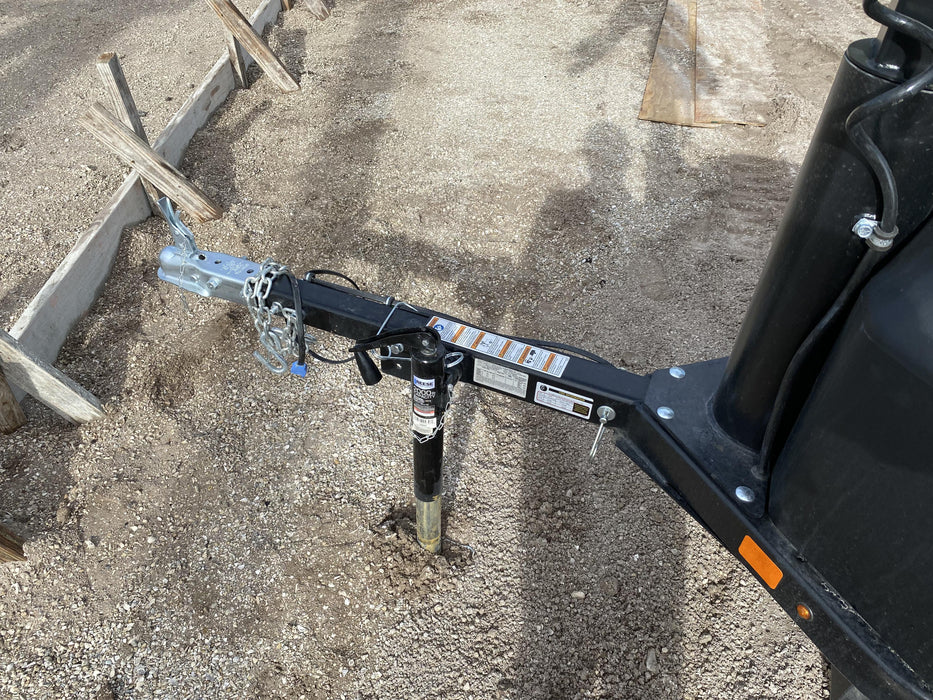 2022 Allmand NLV3GR (4) LED Light Fixture 350W, 23' Vertical Mast, 3kW Prime, Towable, ES Decals, T3