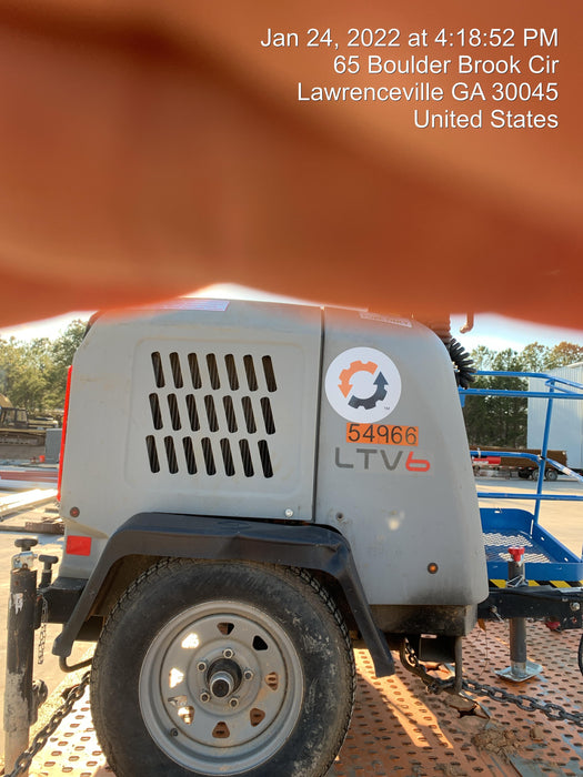 2019 Wacker Neuson LTV6K-LED Standard LED Towable Light Tower w/None