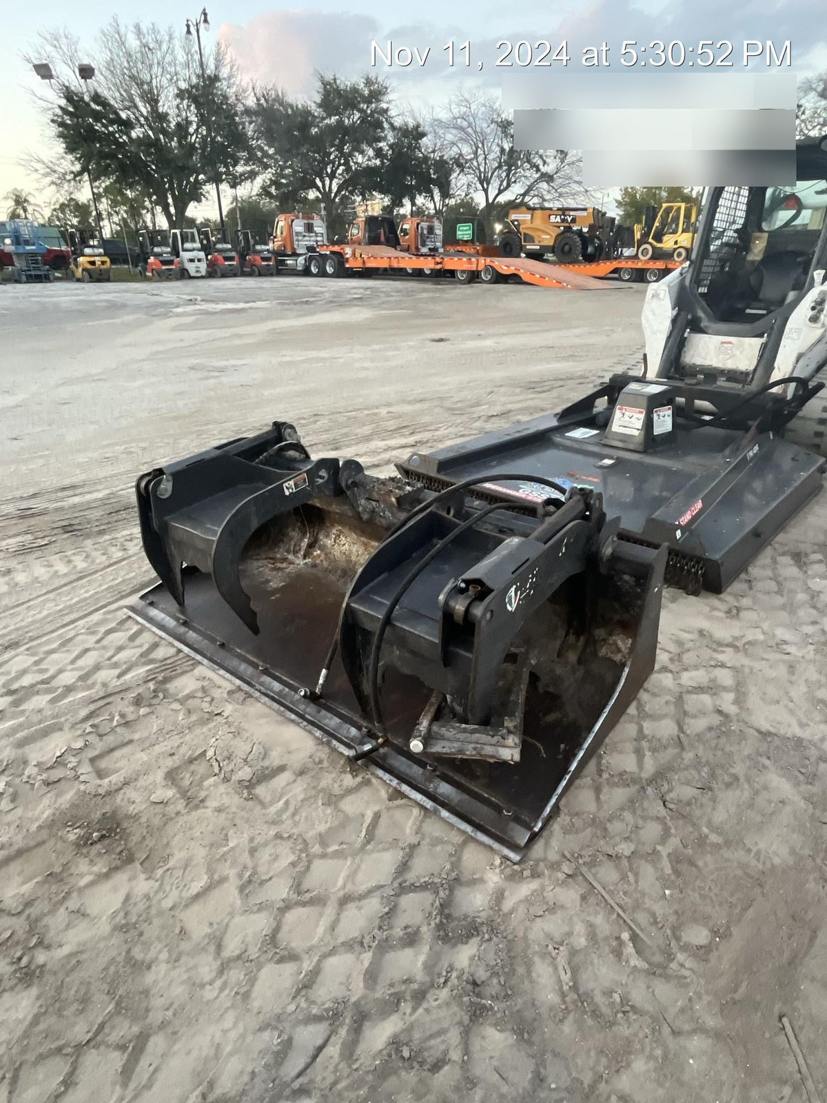 2018 PALADIN 76" Scrap Grapple Bucket - Paladin