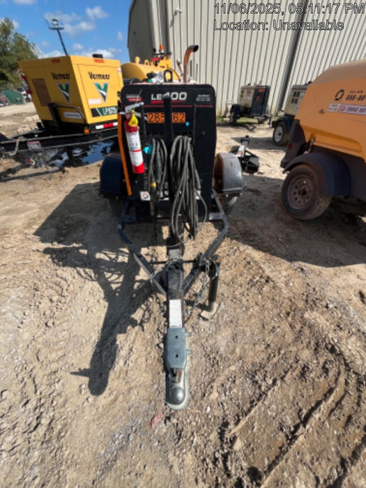 2022 Lincoln Electric LE400 Kubota V1505, Trlr, Cable Rack, Light Kit, ES Decals, T3