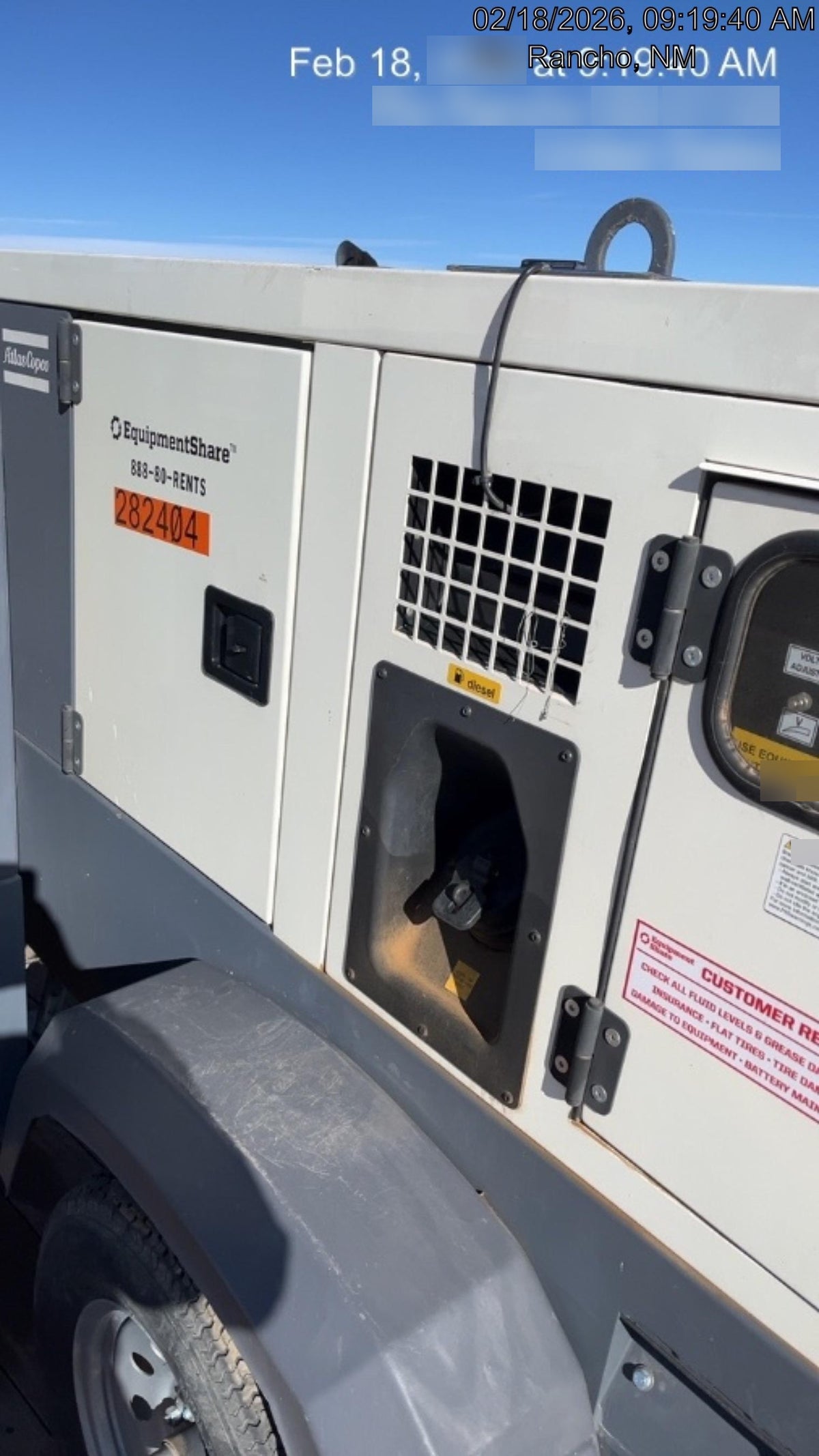 2022 ATLAS COPCO QAS45 CWK