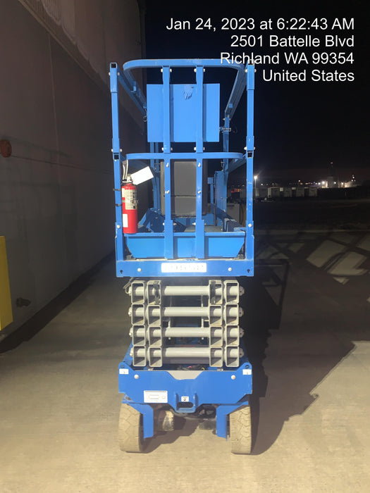 2020 Genie GS-3232 Standard, Folding half height swing gate, 800W Inverter